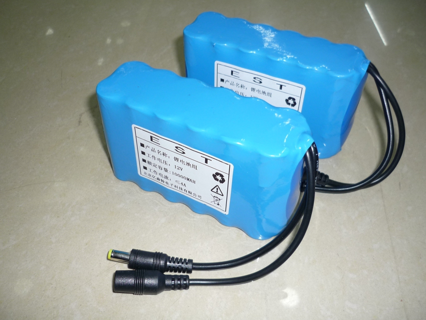 11.1v10000mah 勘探地质检测仪 18650锂电池组