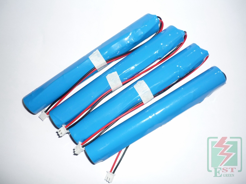 7.4V 2200mAh 18650锂电池组 工业照明锂电池