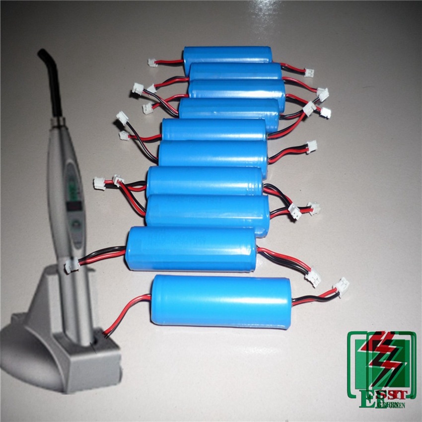 3.7V 2600mAh 医疗仪器锂电池 光固化机18650锂电池组